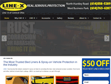 Tablet Screenshot of linex-ohio.com